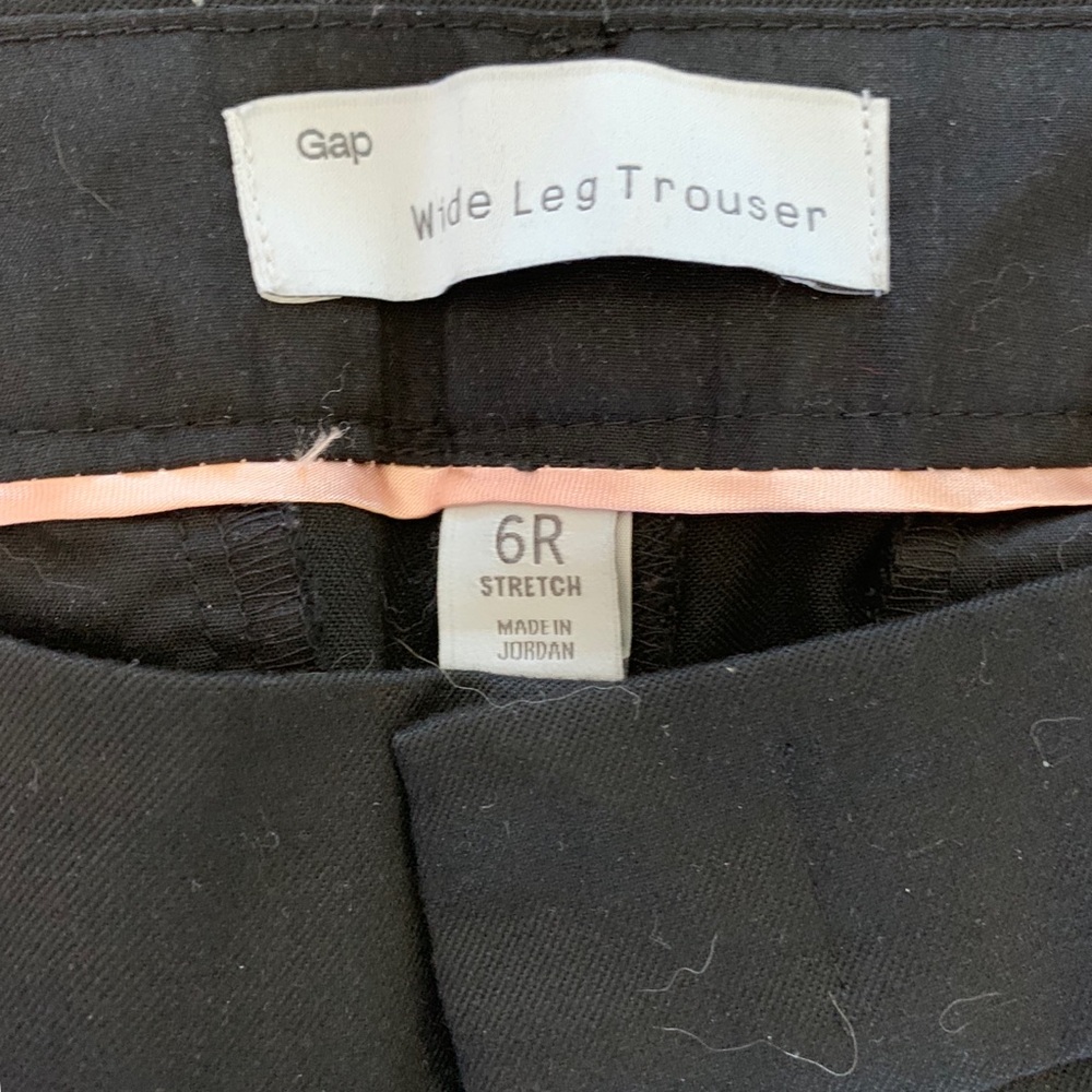 GAP Wide Leg Trousers Size 6 - Picture 4 of 4